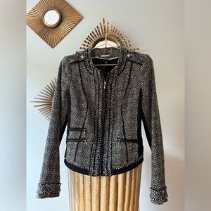 White House Black Market - Black Tweed Jacket